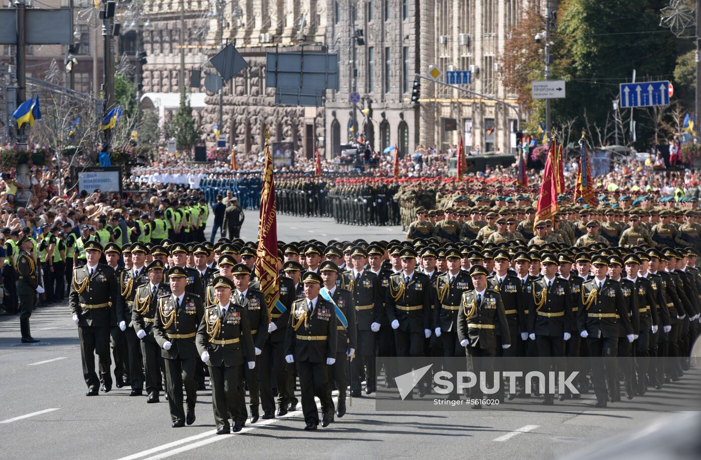 Kiev hosts military parade to mark Ukraine's Independence Day