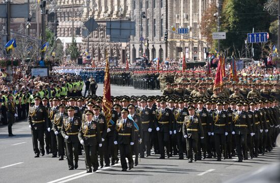 Kiev hosts military parade to mark Ukraine's Independence Day