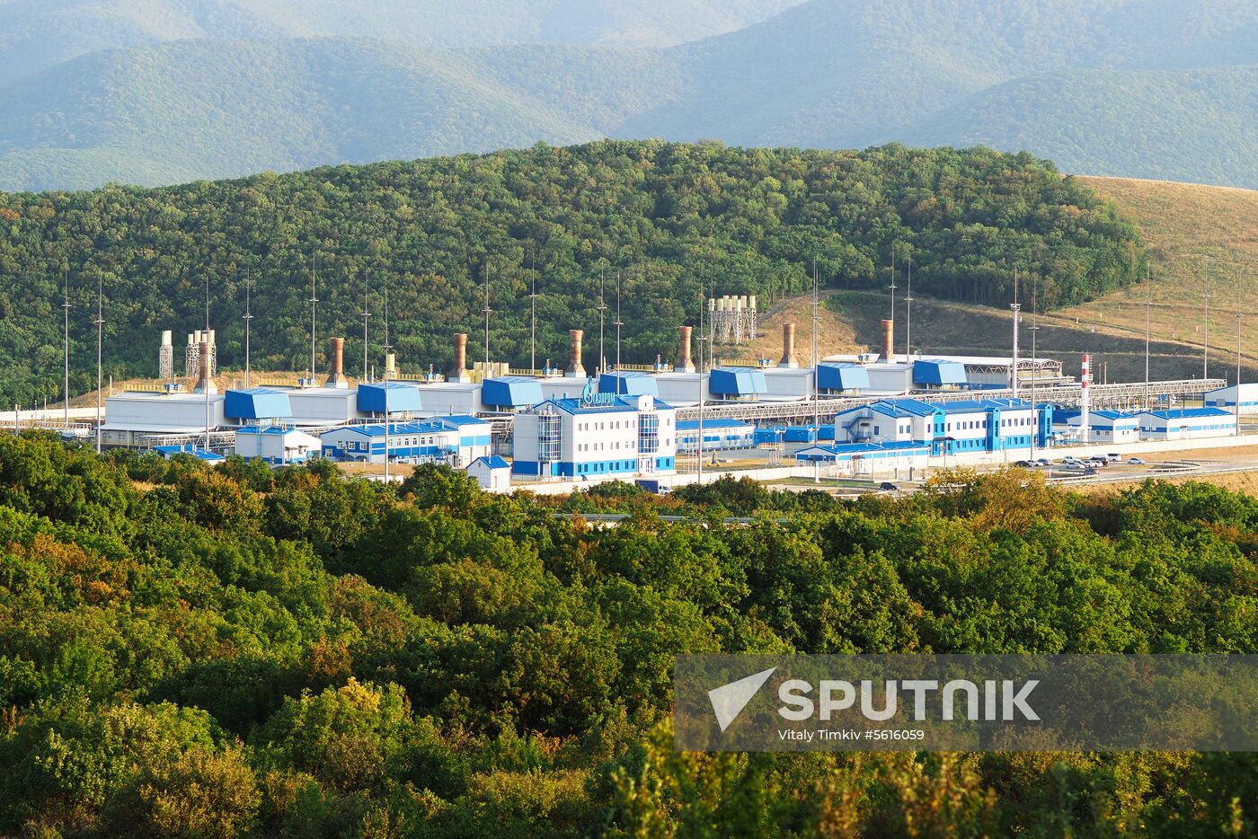 Russkaya gas-compressor station