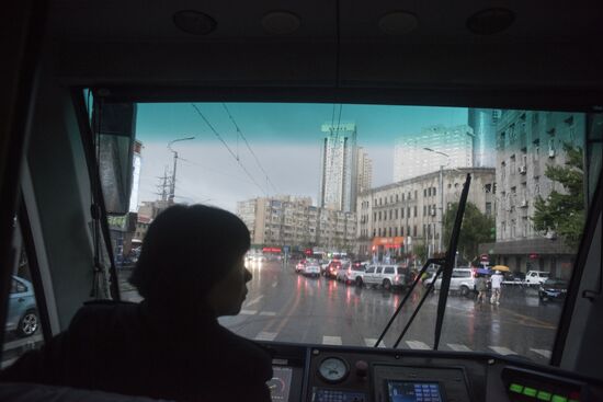 Chinese city of Dalian
