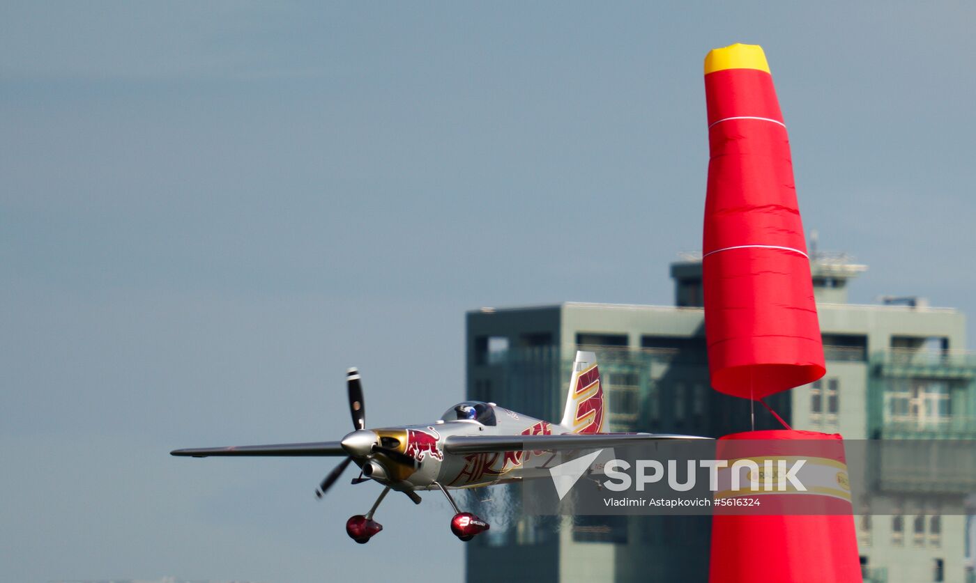 Red Bull Air Race in Kazan. Training session