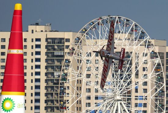 Red Bull Air Race in Kazan. Training session