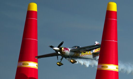 Red Bull Air Race in Kazan. Training session