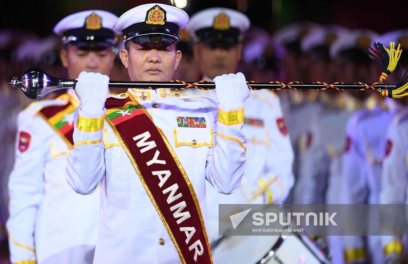 Opening ceremony of Spasskaya Tower military music festival