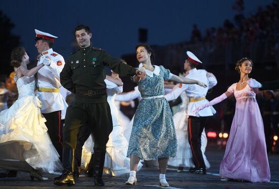 Opening ceremony of Spasskaya Tower military music festival
