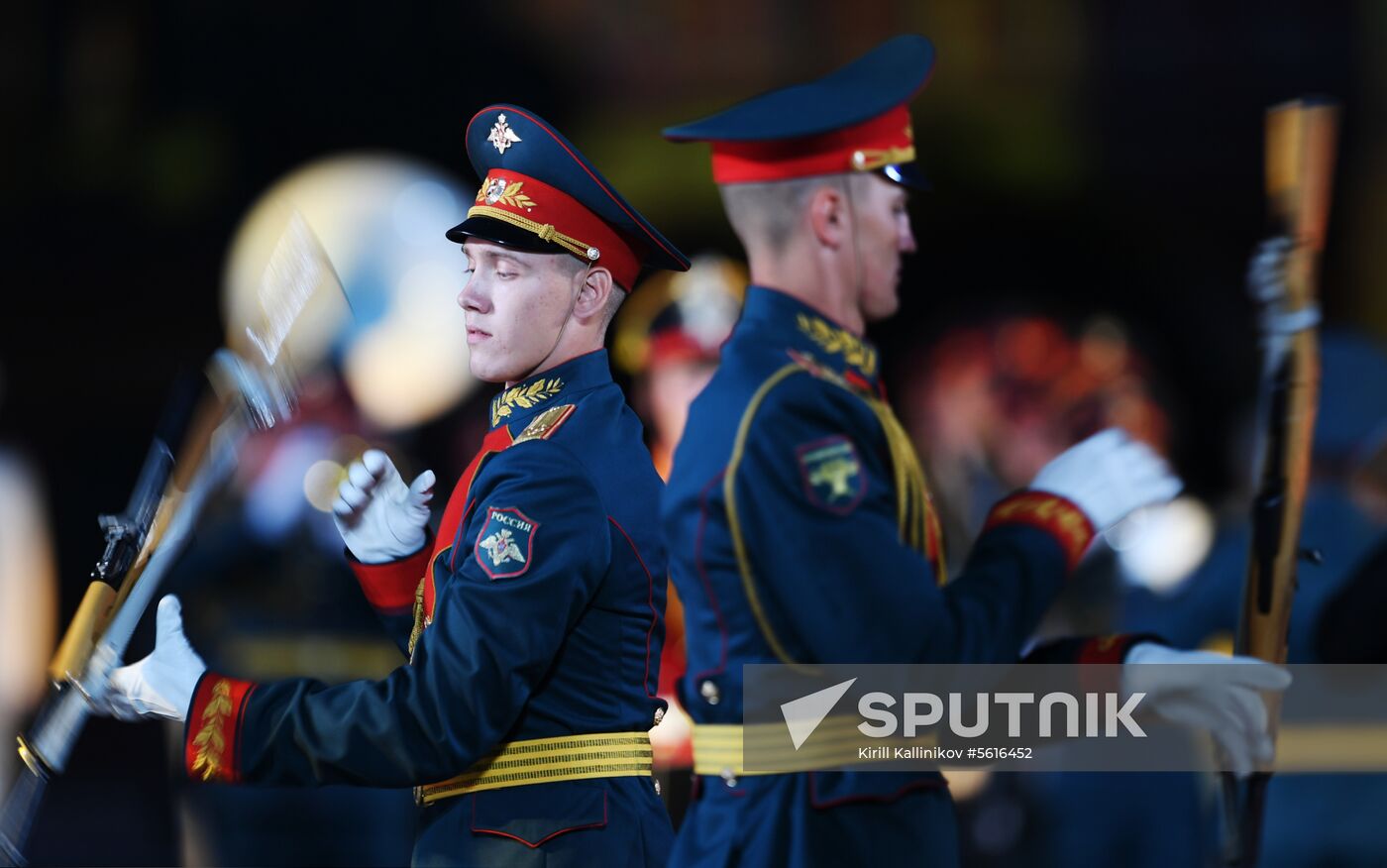 Opening ceremony of Spasskaya Tower military music festival