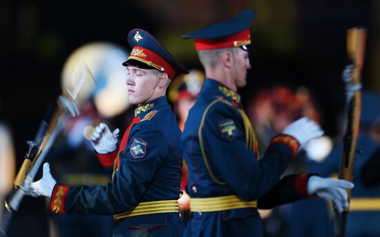 Opening ceremony of Spasskaya Tower military music festival