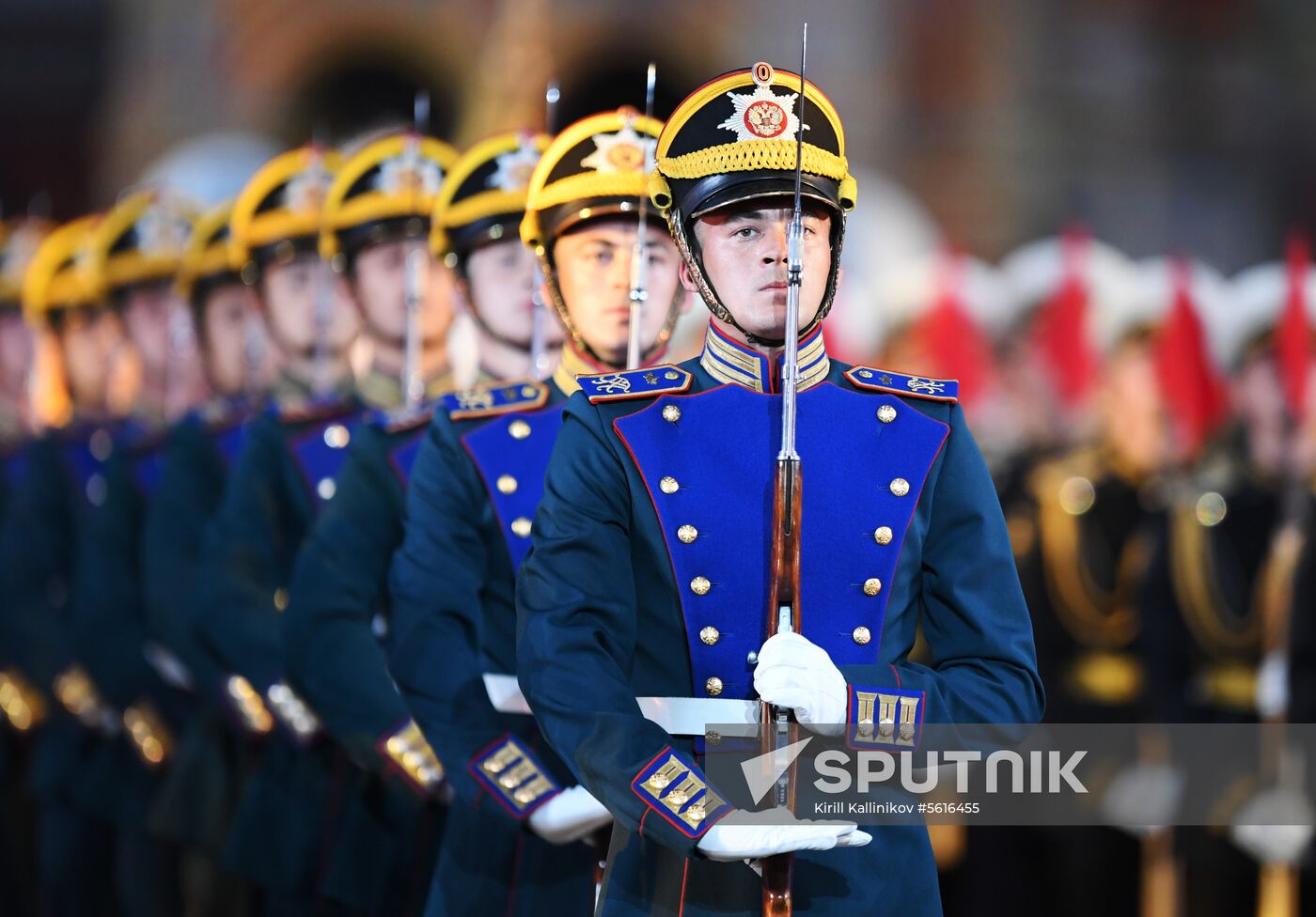 Opening ceremony of Spasskaya Tower military music festival