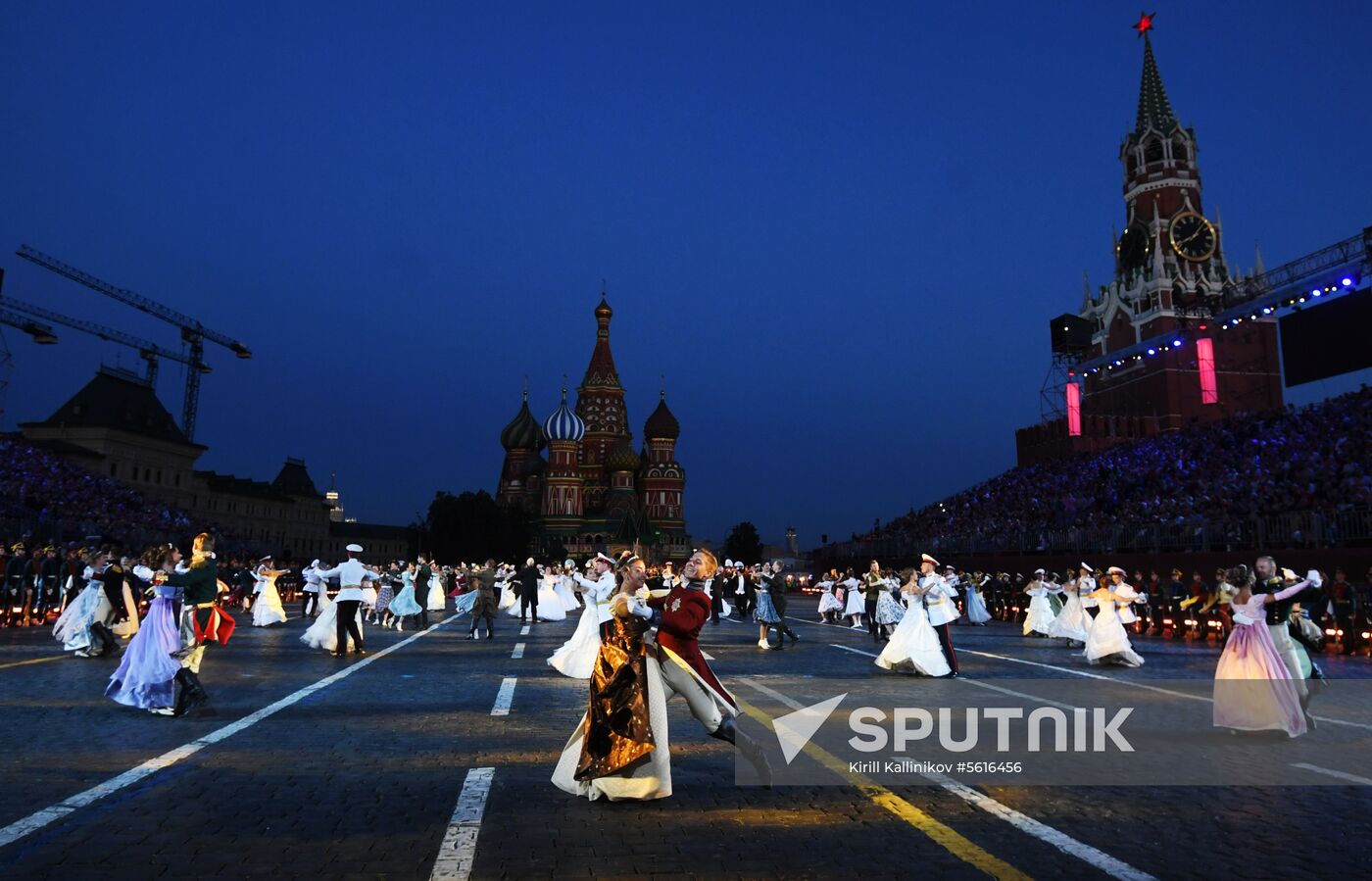 Opening ceremony of Spasskaya Tower military music festival