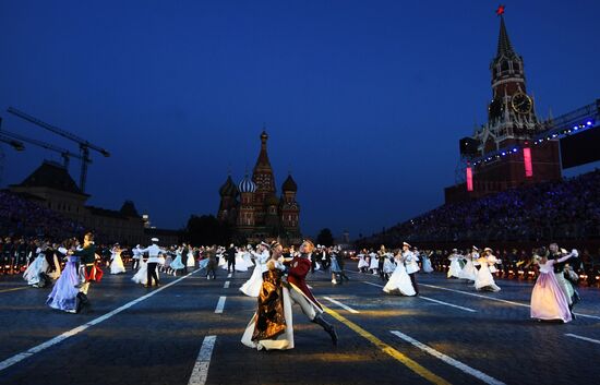 Opening ceremony of Spasskaya Tower military music festival