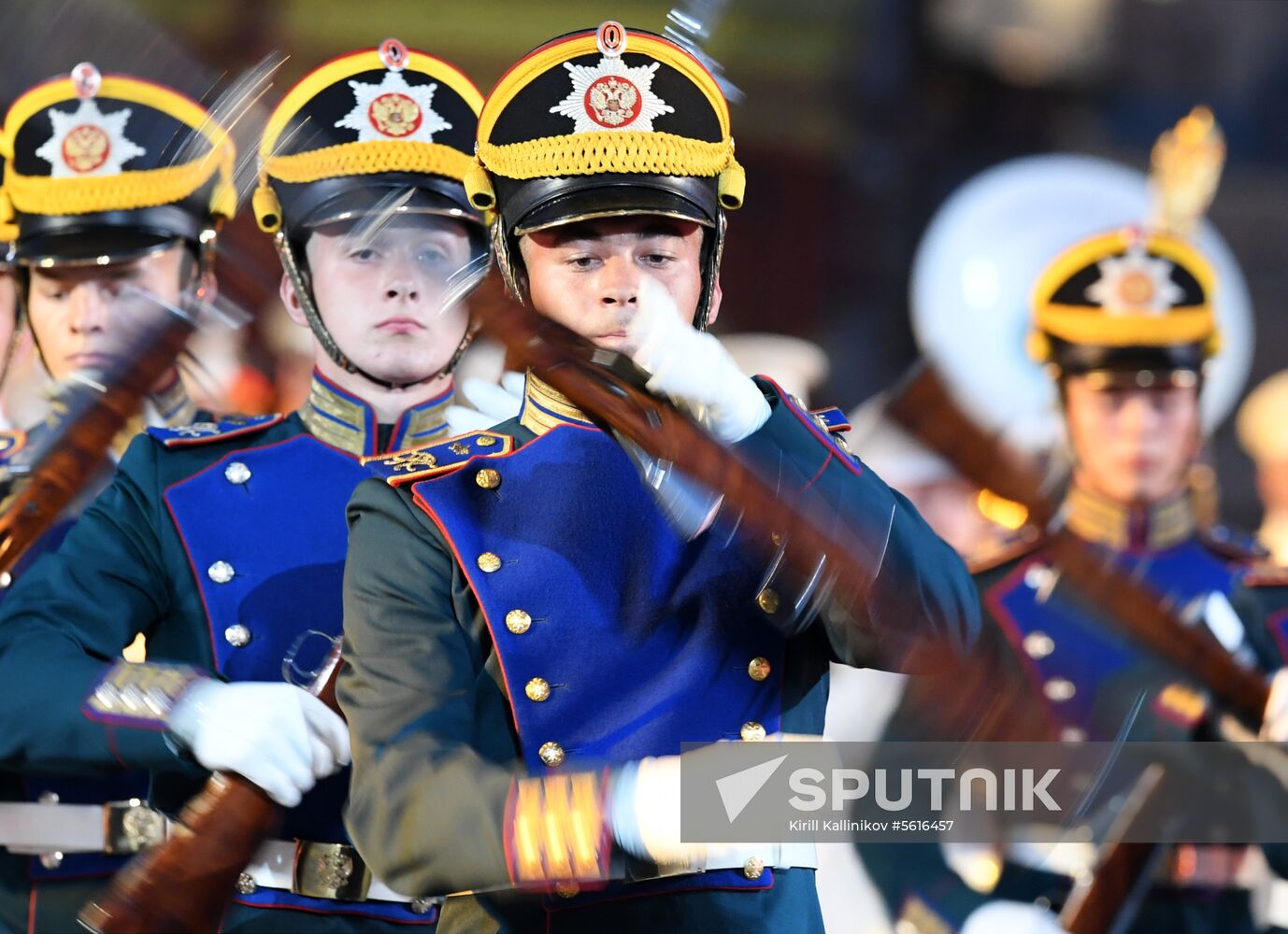 Opening ceremony of Spasskaya Tower military music festival