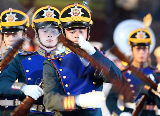 Opening ceremony of Spasskaya Tower military music festival