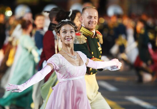 Opening ceremony of Spasskaya Tower military music festival
