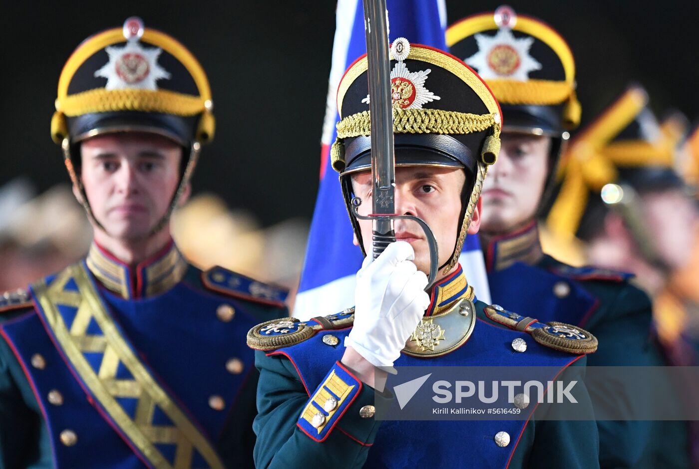 Opening ceremony of Spasskaya Tower military music festival