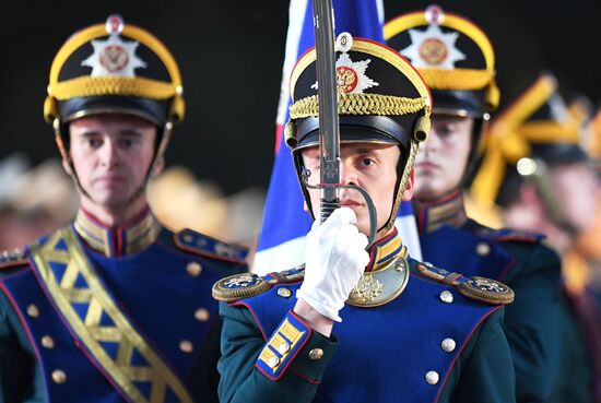 Opening ceremony of Spasskaya Tower military music festival