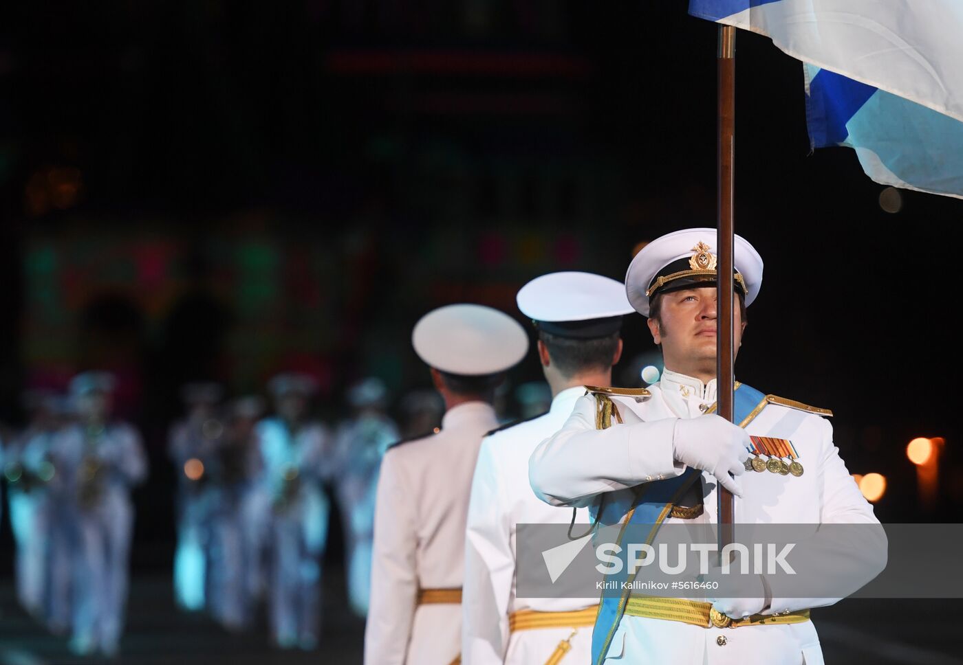 Opening ceremony of Spasskaya Tower military music festival