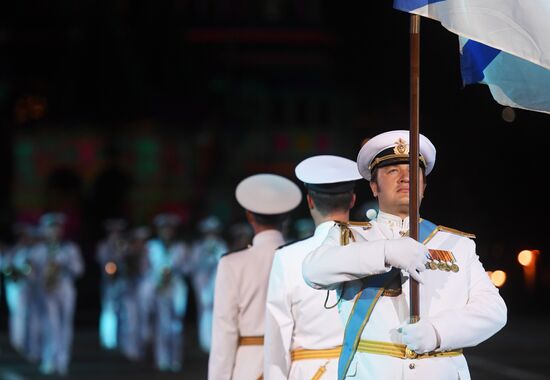 Opening ceremony of Spasskaya Tower military music festival