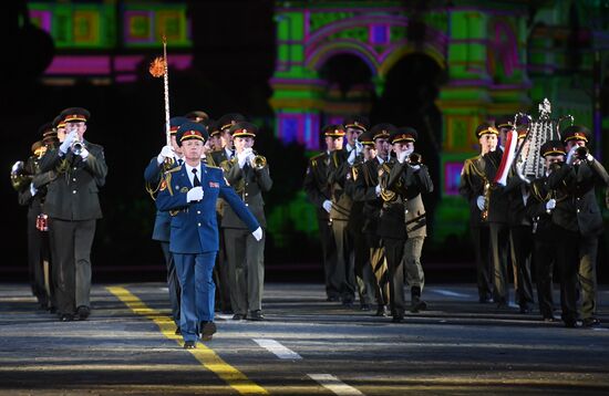 Opening ceremony of Spasskaya Tower military music festival