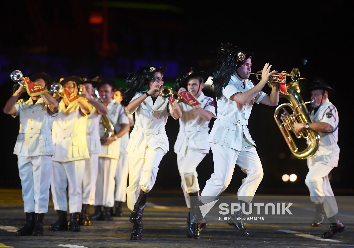 Opening ceremony of Spasskaya Tower military music festival