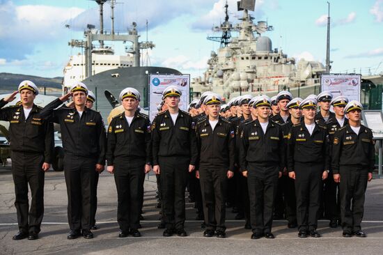 Opening of exhibition as part of 2018 Army forum in Severomosk