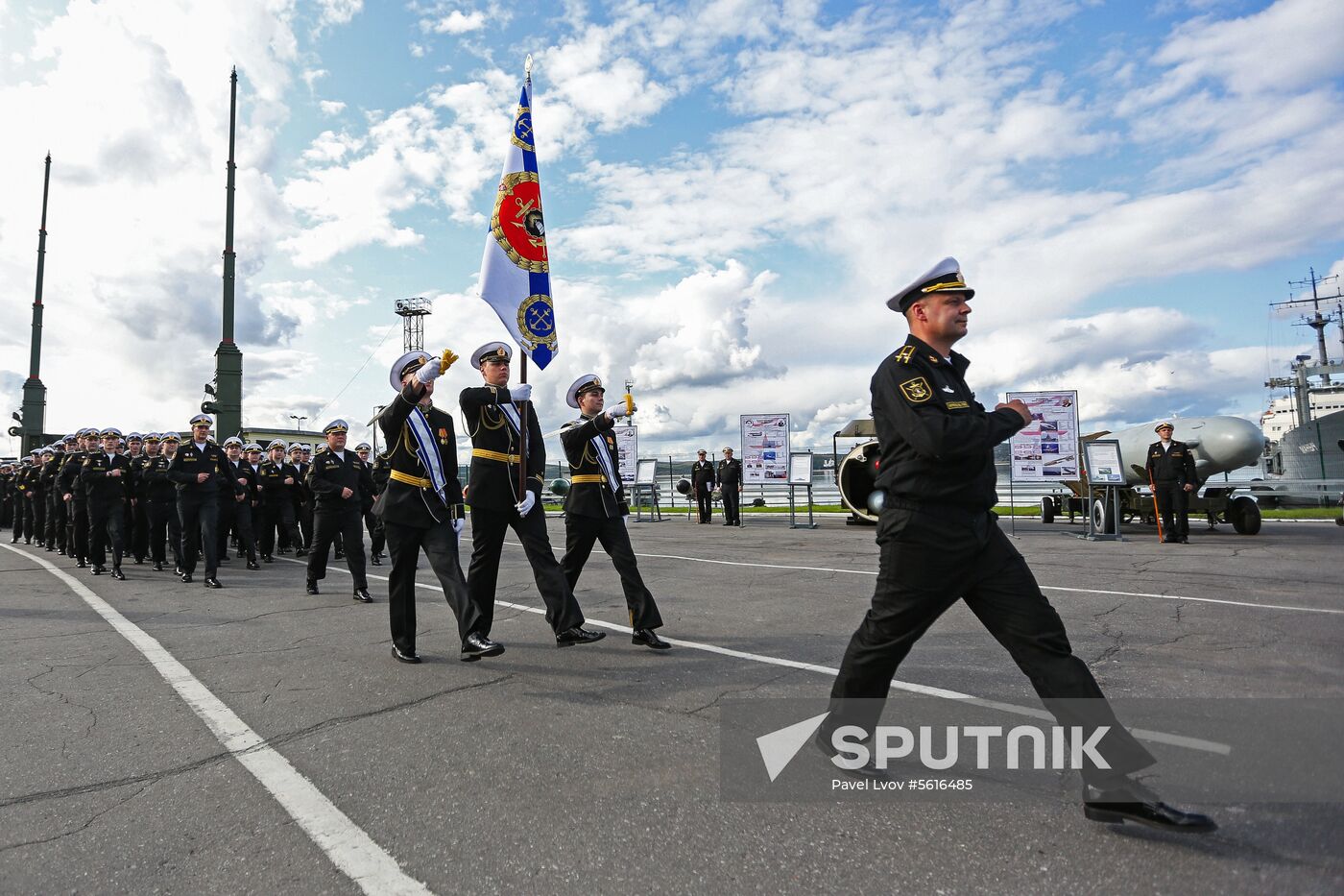 Opening of exhibition as part of 2018 Army forum in Severomosk