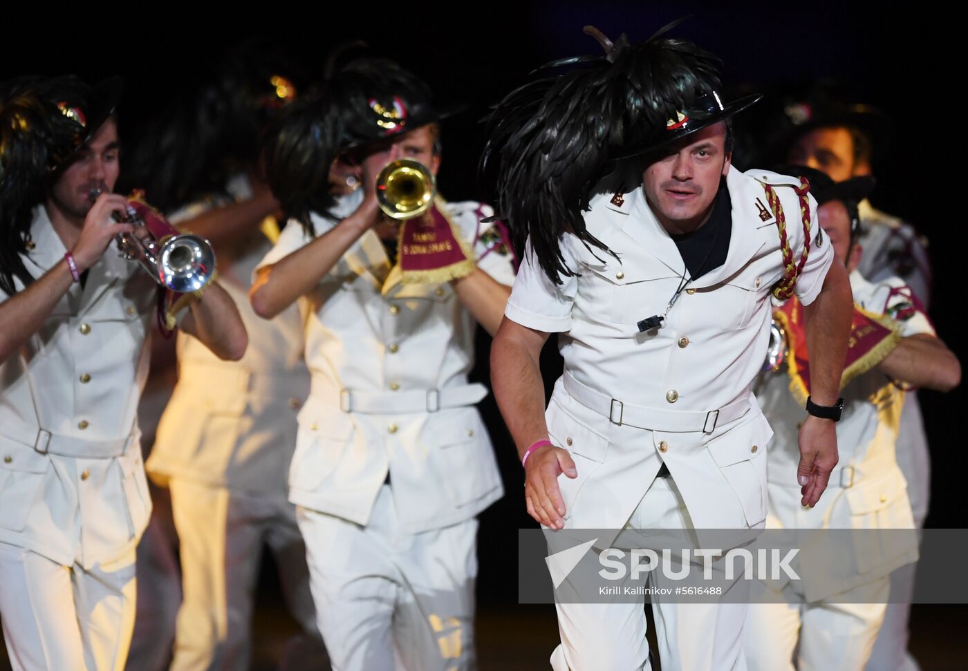 Opening ceremony of Spasskaya Tower military music festival