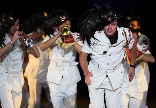 Opening ceremony of Spasskaya Tower military music festival