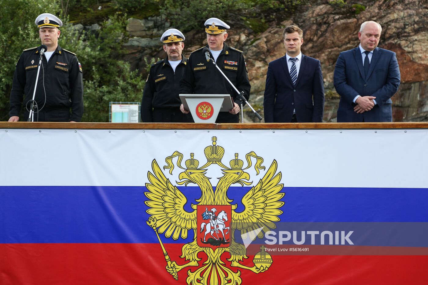 Opening of exhibition as part of 2018 Army forum in Severomosk