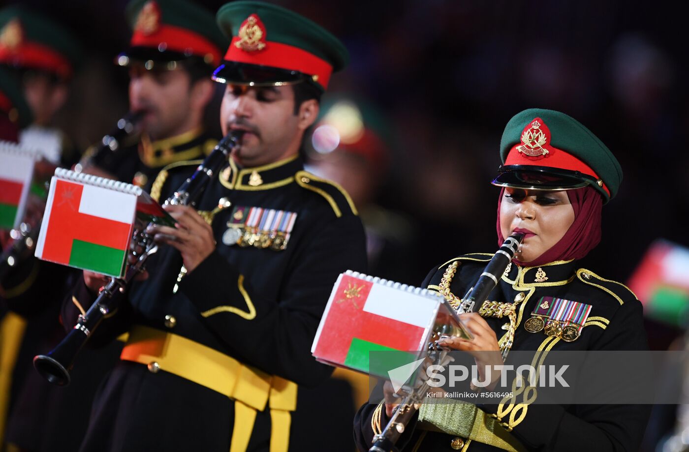 Opening ceremony of Spasskaya Tower military music festival