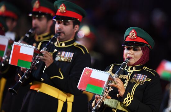 Opening ceremony of Spasskaya Tower military music festival