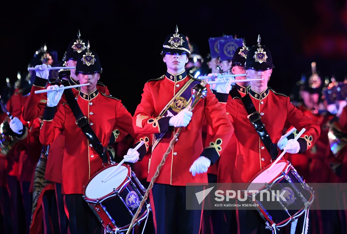 Opening ceremony of Spasskaya Tower military music festival