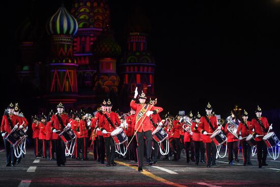 Opening ceremony of Spasskaya Tower military music festival