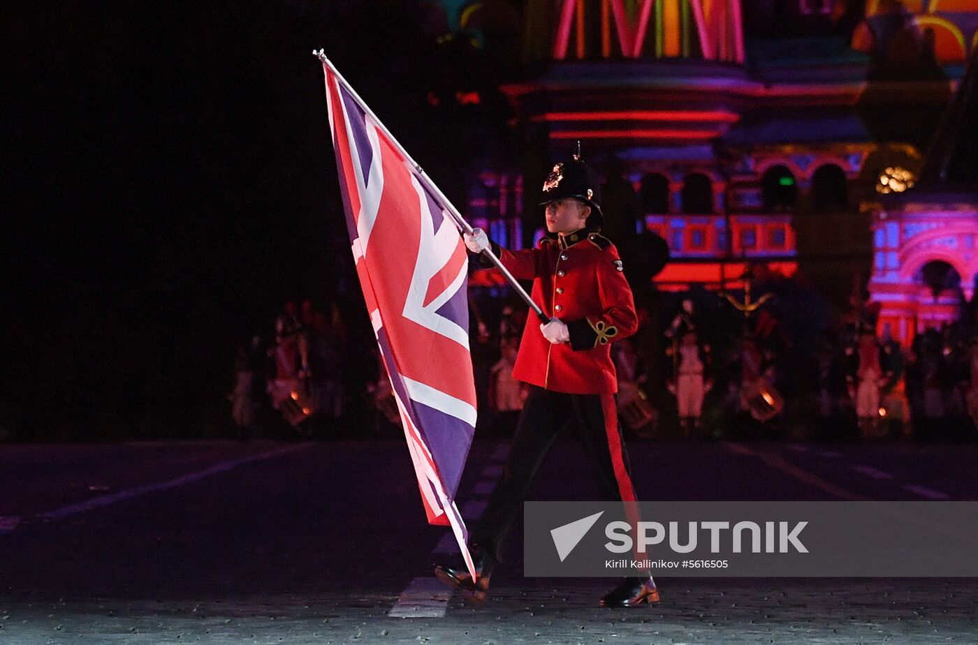 Opening ceremony of Spasskaya Tower military music festival