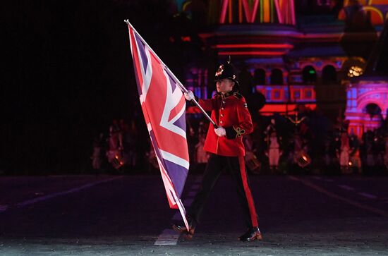 Opening ceremony of Spasskaya Tower military music festival