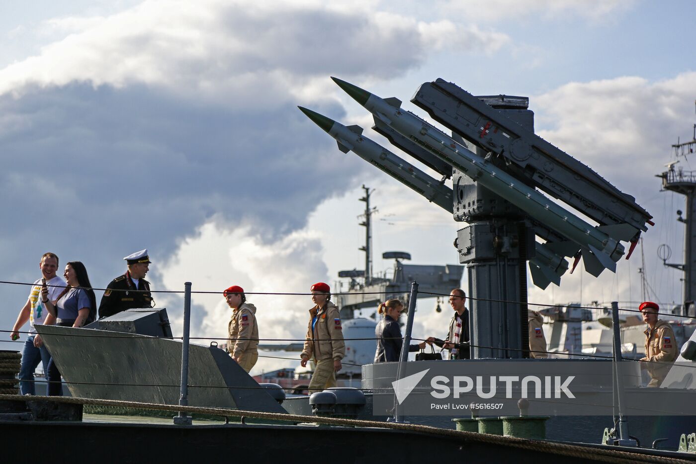 Opening of exhibition as part of 2018 Army forum in Severomosk