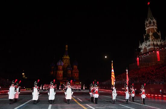 Opening ceremony of Spasskaya Tower military music festival