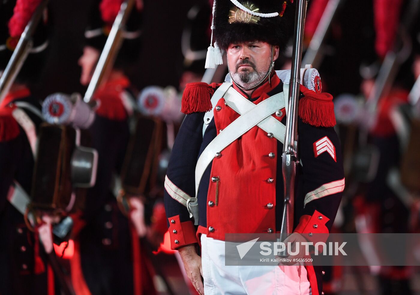 Opening ceremony of Spasskaya Tower military music festival