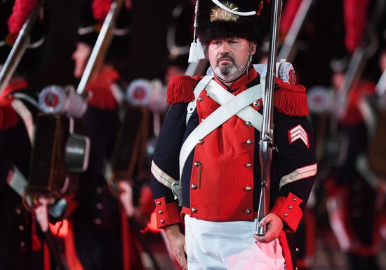 Opening ceremony of Spasskaya Tower military music festival