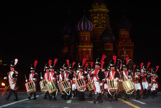 Opening ceremony of Spasskaya Tower military music festival
