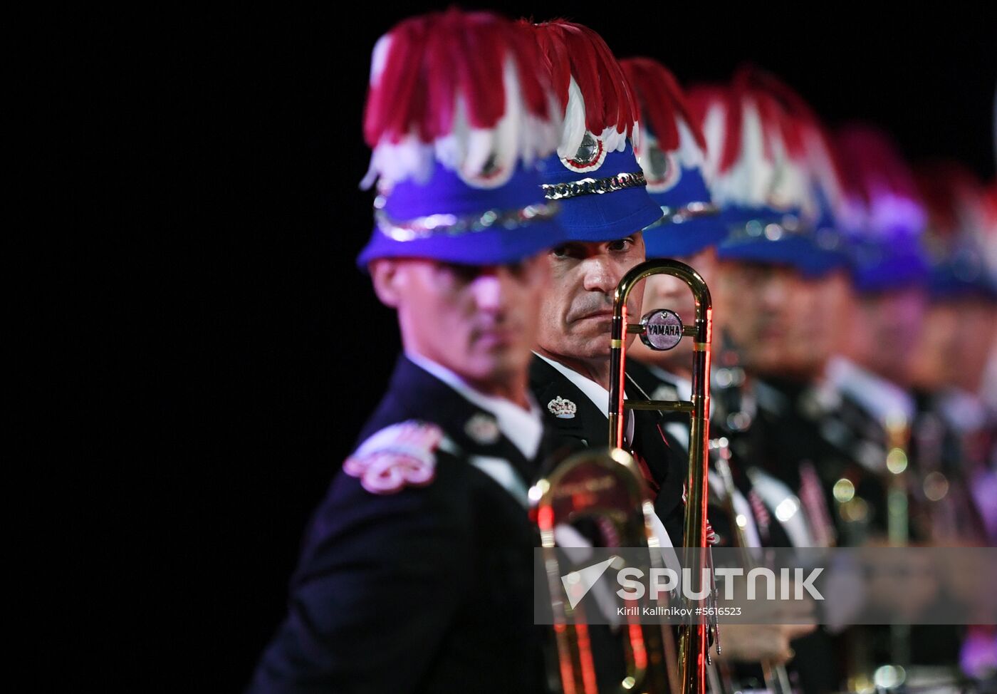 Opening ceremony of Spasskaya Tower military music festival