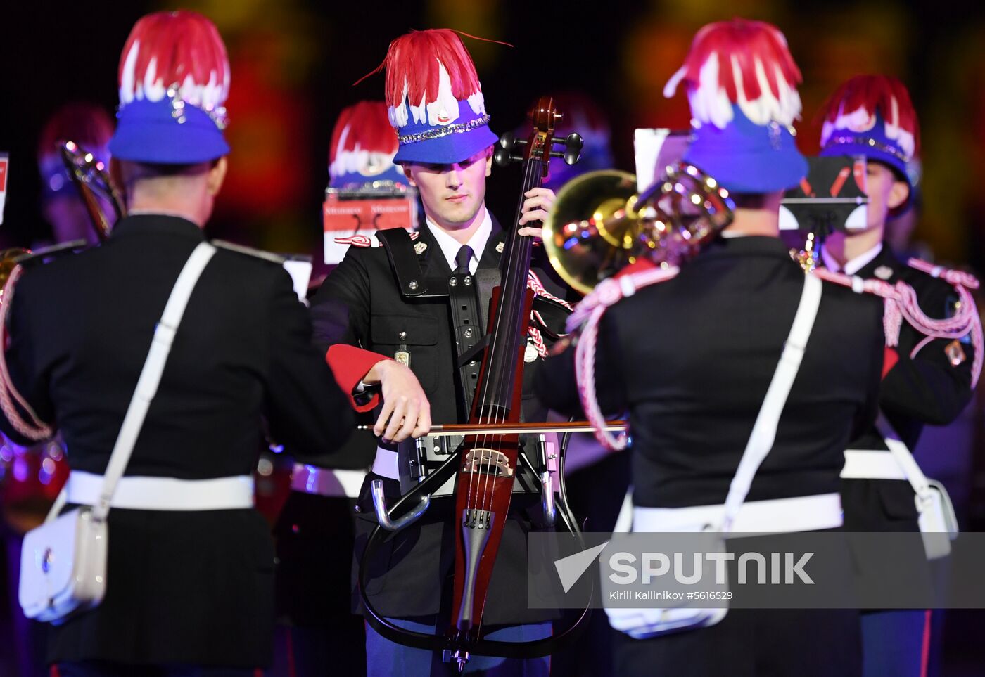 Opening ceremony of Spasskaya Tower military music festival