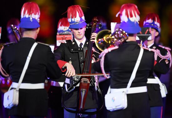 Opening ceremony of Spasskaya Tower military music festival