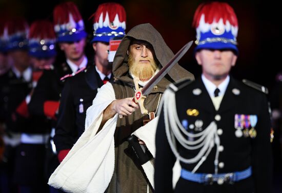 Opening ceremony of Spasskaya Tower military music festival