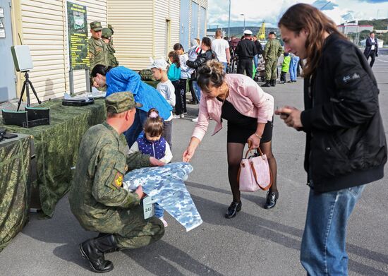 Opening of exhibition as part of 2018 Army forum in Severomosk