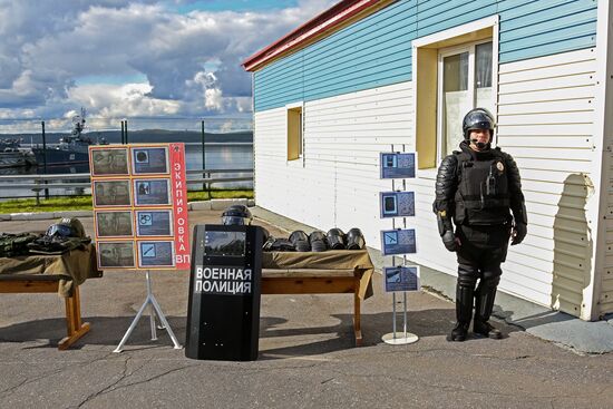 Opening of exhibition as part of 2018 Army forum in Severomosk