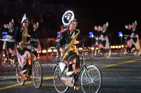 Opening ceremony of Spasskaya Tower military music festival