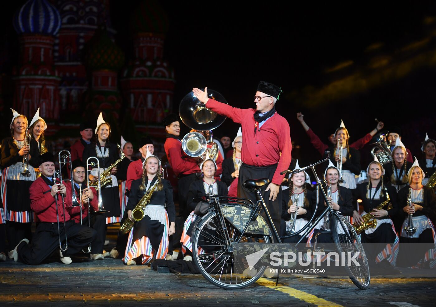 Opening ceremony of Spasskaya Tower military music festival
