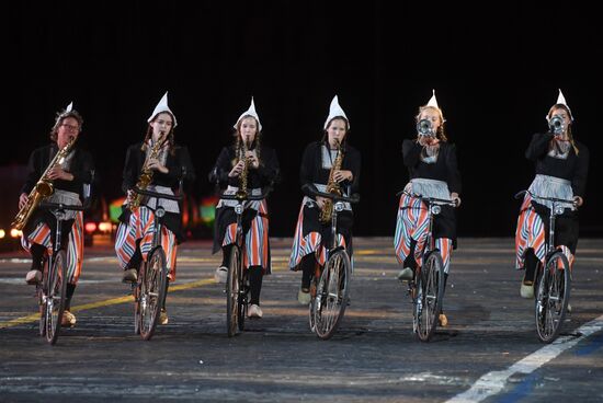 Opening ceremony of Spasskaya Tower military music festival