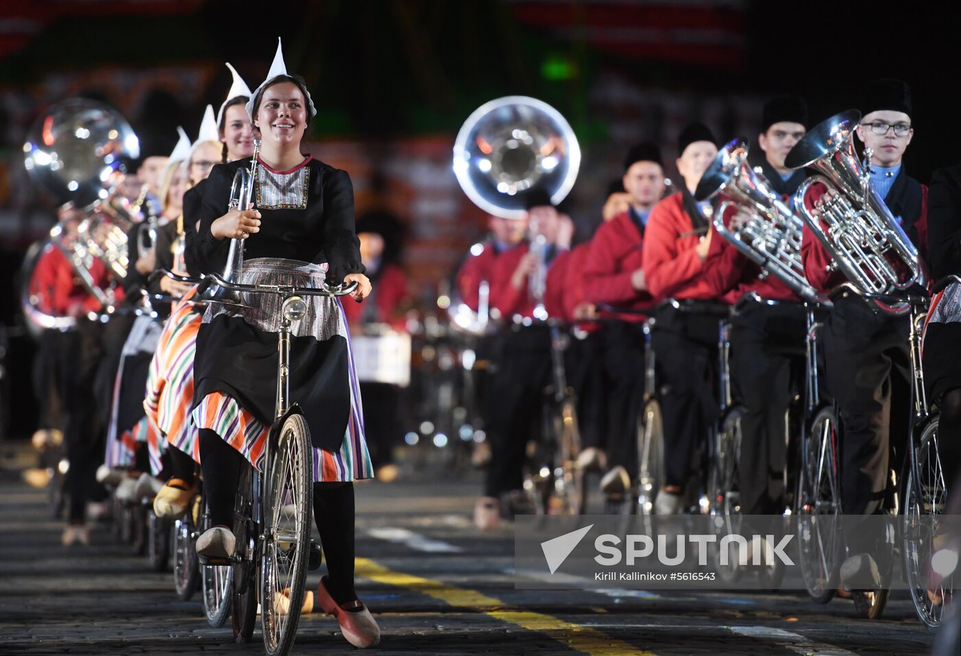 Opening ceremony of Spasskaya Tower military music festival
