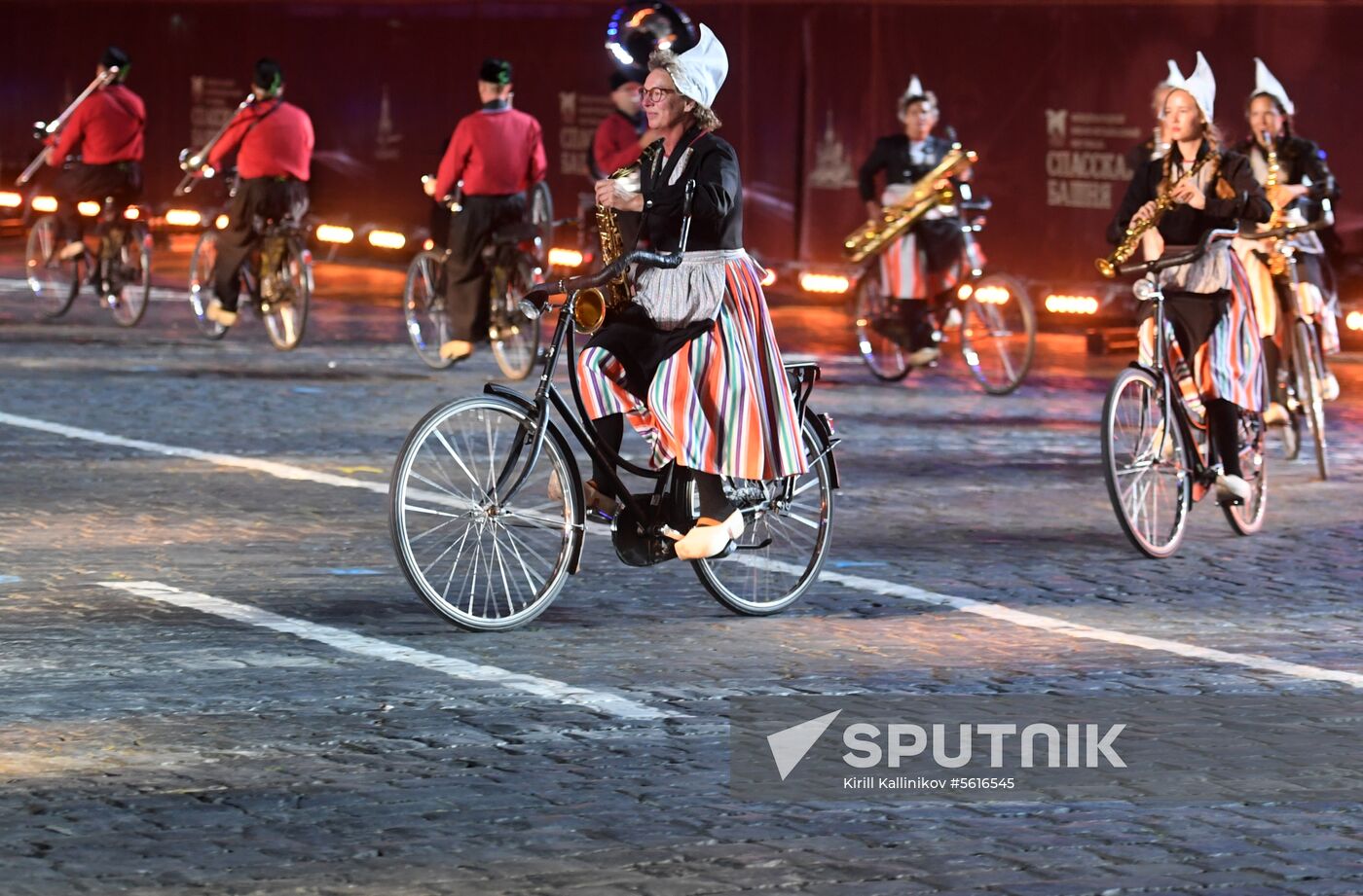 Opening ceremony of Spasskaya Tower military music festival